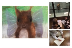 1B-Besuch-im-NHM_Tierstudien-Pastell_cm20