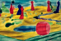 Spielbrett-Mensch-ärgere-dich-nicht